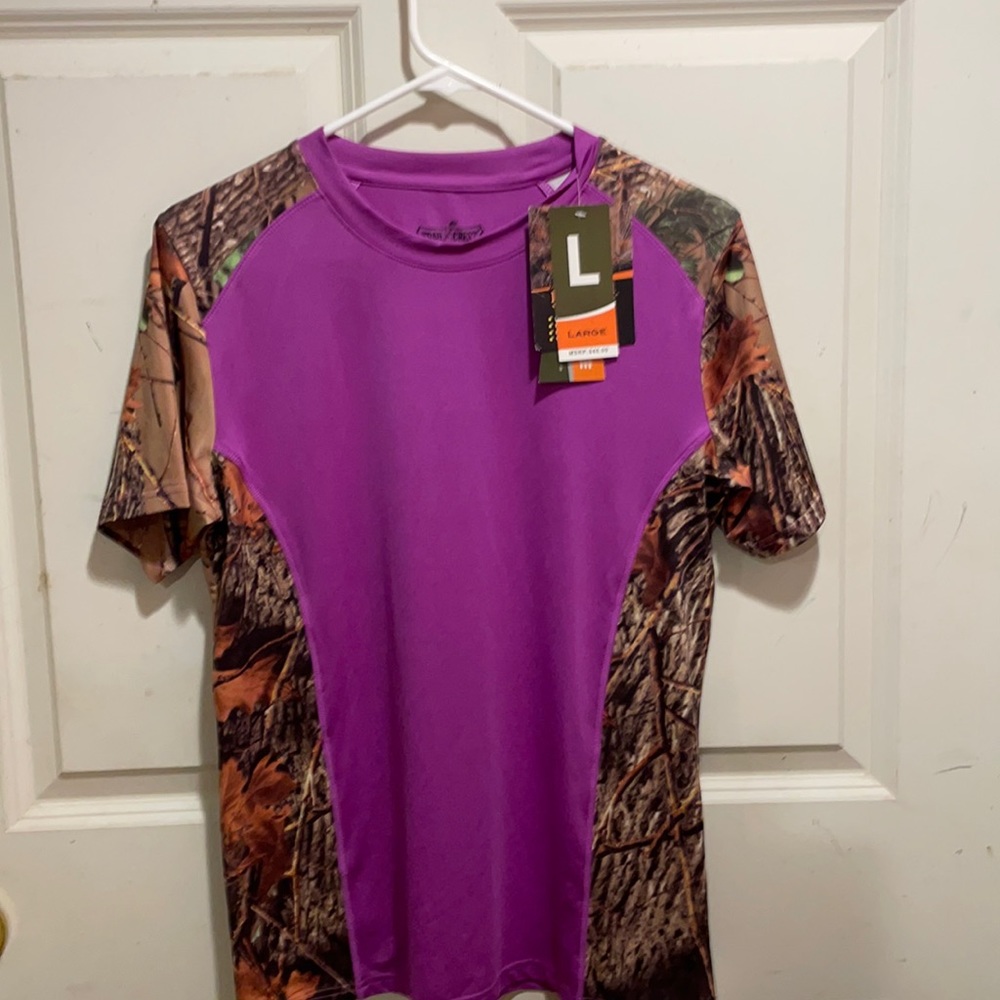 Trail crest highland forest print  largeNWT